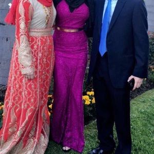 Purple Bodycon Dress